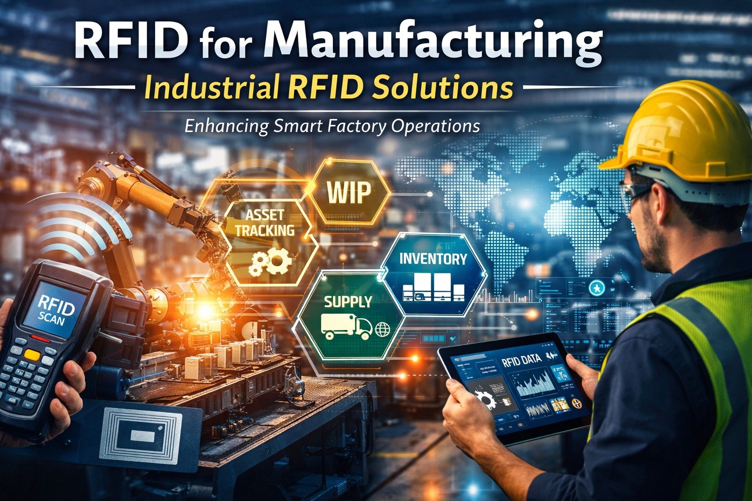 RFID for Manufacturing Industry Transforming Smart Factory Operations