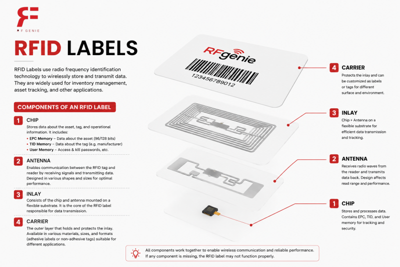 Rfid labels rfgenie 2